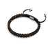 Tigerauge x Lavastein | 925er Sterlingsilber | Mini-Diffusor-Armband